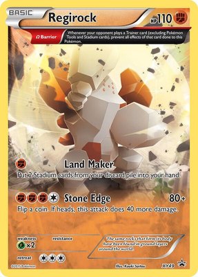 Regirock, XY Promos