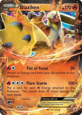 Blaziken EX, XY Promos