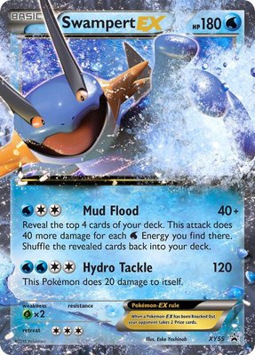 Swampert EX, XY Promos