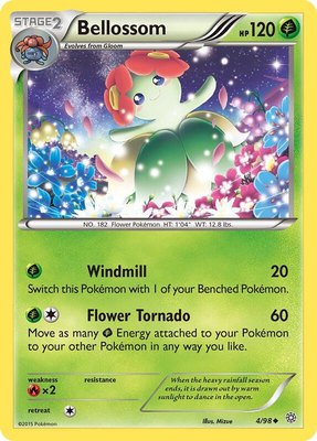 Bellossom, XY - Ancient Origins