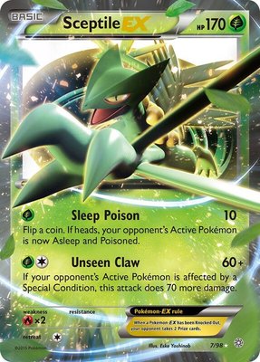 Sceptile EX, XY - Ancient Origins