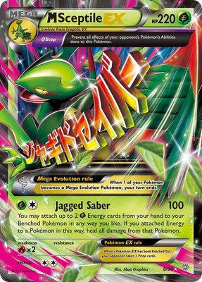 M Sceptile EX, XY - Ancient Origins