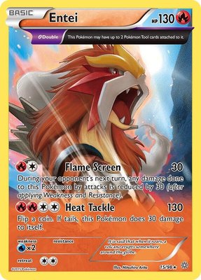 Entei (15), XY - Ancient Origins
