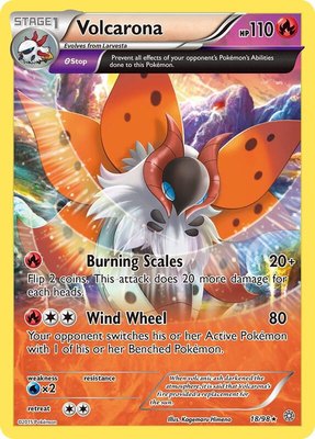 Volcarona (18), XY - Ancient Origins