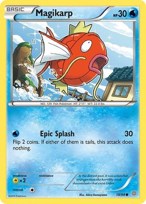 Magikarp, XY - Ancient Origins