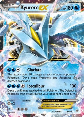 Kyurem EX, XY - Ancient Origins