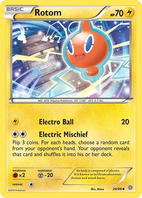 Rotom, XY - Ancient Origins