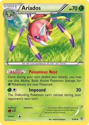 Ariados, XY - Ancient Origins