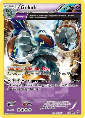 Golurk (35), XY - Ancient Origins