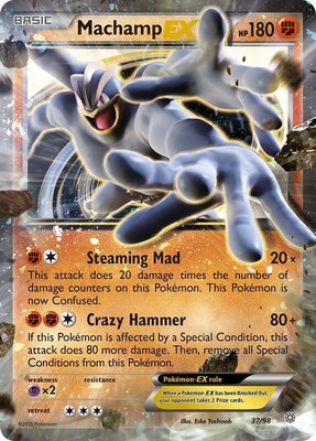 Machamp EX, XY - Ancient Origins