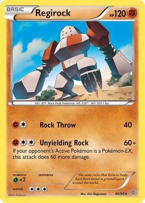 Regirock, XY - Ancient Origins