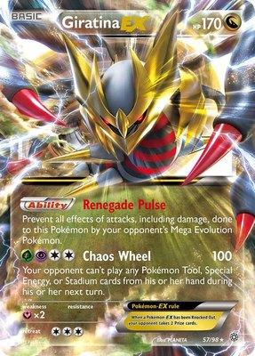 Giratina EX, XY - Ancient Origins