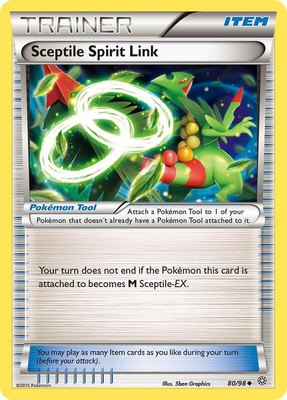 Sceptile Spirit Link, XY - Ancient Origins