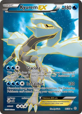 Kyurem EX (86 Full Art), XY - Ancient Origins