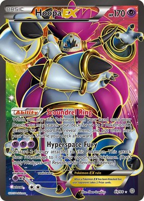 Hoopa EX (89 Full Art), XY - Ancient Origins