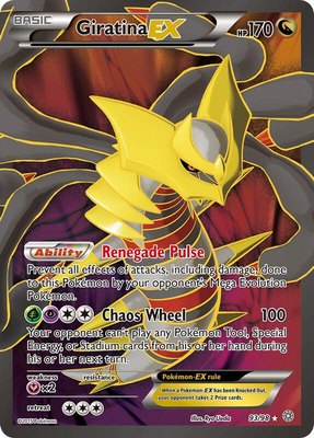 Giratina EX (93 Full Art), XY - Ancient Origins