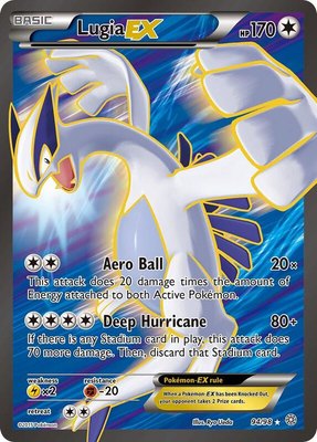 Lugia EX (94 Full Art), XY - Ancient Origins