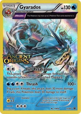 Gyarados (Prerelease) [Staff], XY Promos