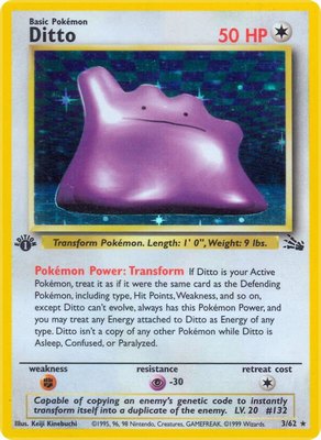Ditto (3), Fossil