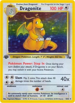 Dragonite (4), Fossil