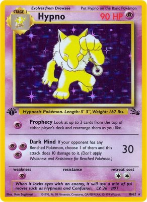 Hypno (8), Fossil