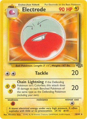 Electrode (18), Jungle