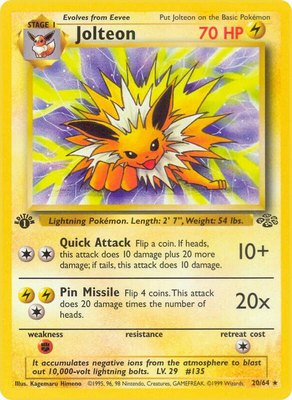 Jolteon (20), Jungle