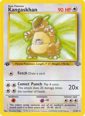 Kangaskhan (21), Jungle