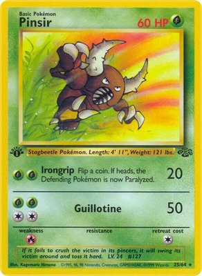 Pinsir (25), Jungle