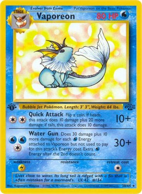 Vaporeon (28), Jungle