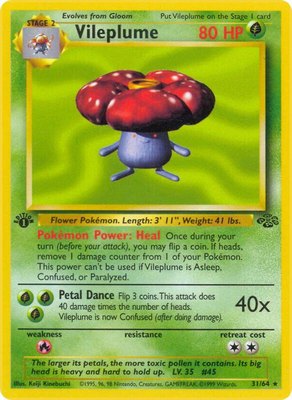 Vileplume (31), Jungle