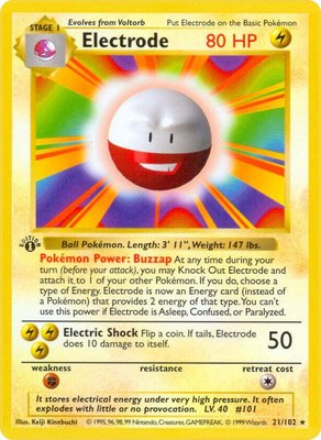 Electrode, Base Set (Shadowless)