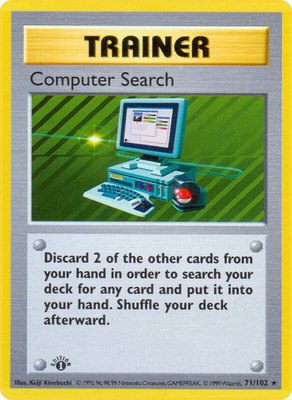 Computer Search, Base Set (Shadowless)