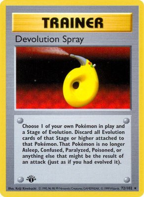 Devolution Spray, Base Set (Shadowless)