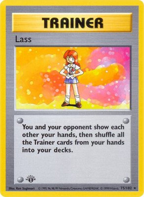 Lass, Base Set (Shadowless)
