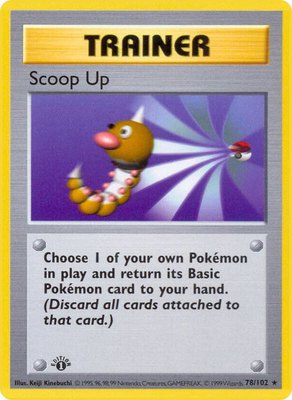 Scoop Up, Base Set (Shadowless)