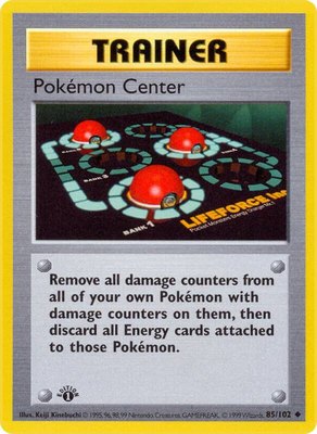 Pokemon Center, Base Set (Shadowless)