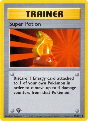 Super Potion, Base Set (Shadowless)