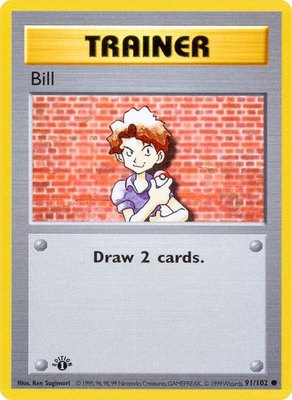 Bill, Base Set (Shadowless)