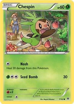 Chespin (7), XY - BREAKthrough