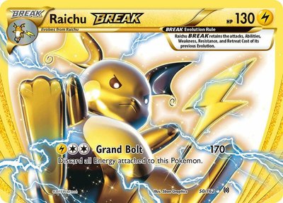 Raichu BREAK, XY - BREAKthrough