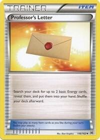 Professor's Letter, XY - BREAKthrough