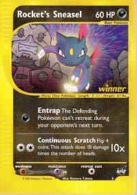 Rocket's Sneasel [Winner], Best of Promos