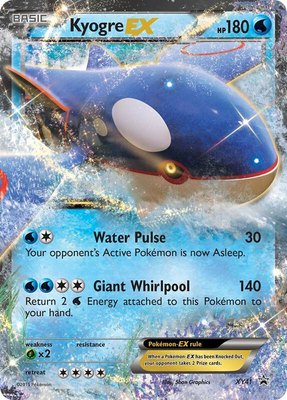Kyogre EX, XY Promos