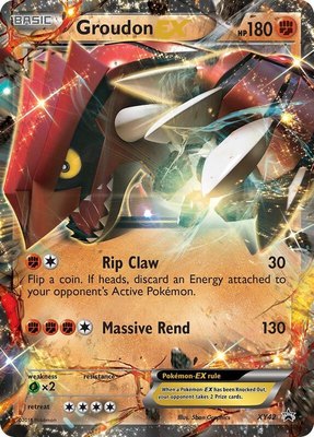Groudon EX, XY Promos