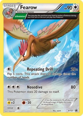 Fearow, XY Promos