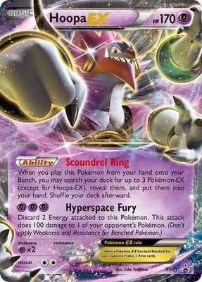 Hoopa EX, XY Promos