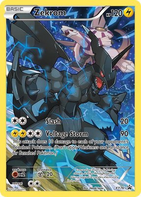 Zekrom (Full Art Promo), XY Promos