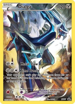 Dialga (Full Art Promo), XY Promos