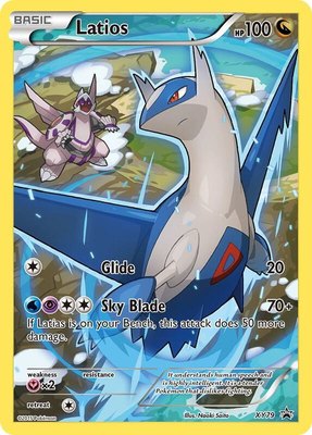 Latios (Full Art Promo), XY Promos